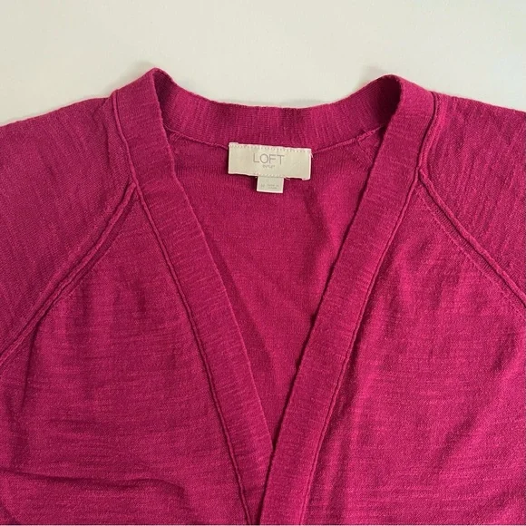 Cardigan Pink Open Front - Picture 1 of 12